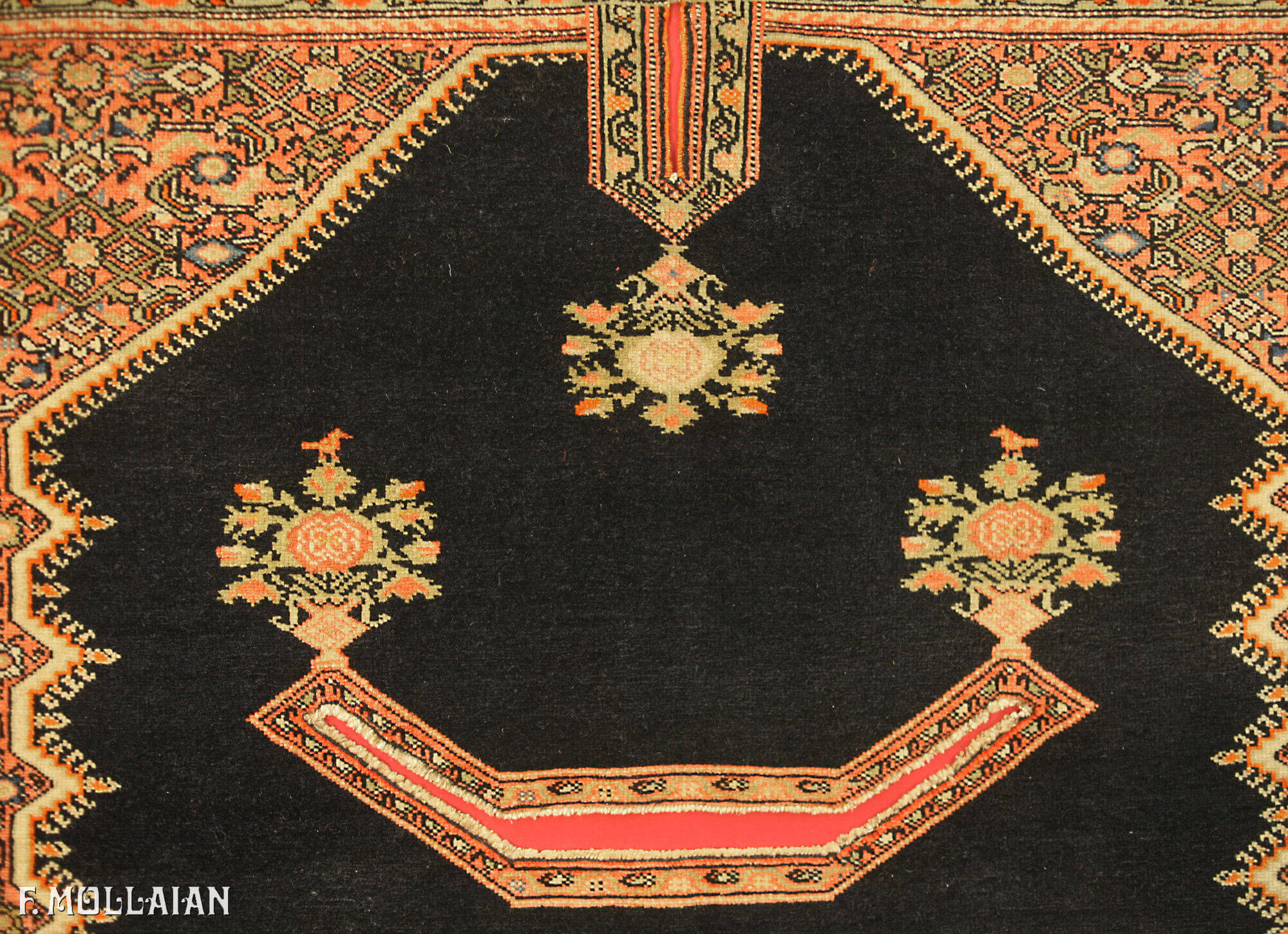 Antique Persian Saruk Farahan Rug n°:85665261